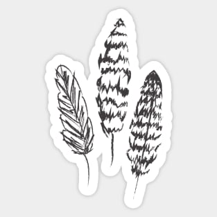 Feathers Sticker